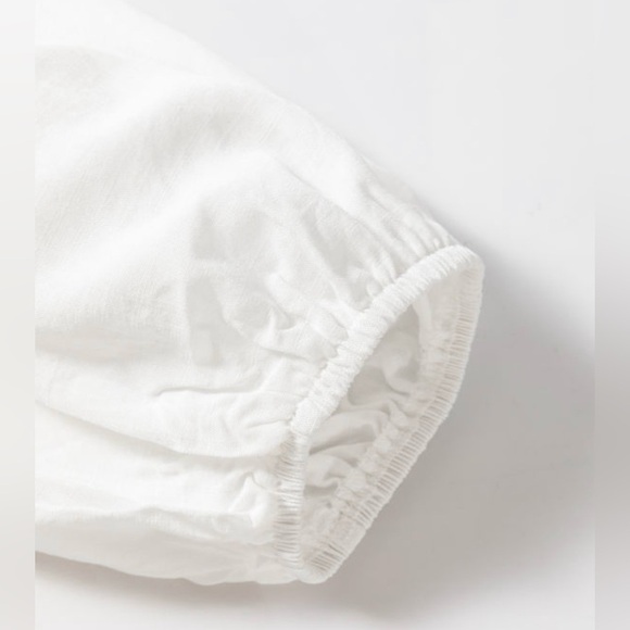 Elegant White Lace Blouse - Picture 8 of 12